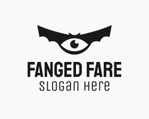 Black Bat Eye logo