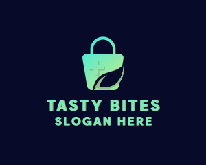 Medical Organic Shopping Bag Logo