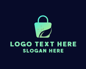 Marketplace - Medical Organic Shopping Bag logo design