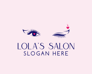 Eyelash Beauty Salon logo design