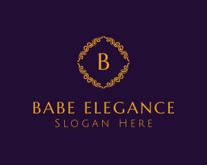 Elegant Frame Salon logo design