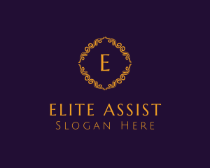 Elegant Frame Salon logo design