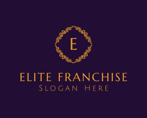 Elegant Frame Salon logo design