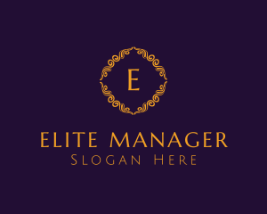 Elegant Frame Salon logo design