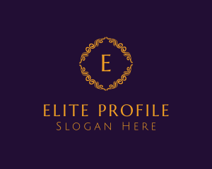 Elegant Frame Salon logo design