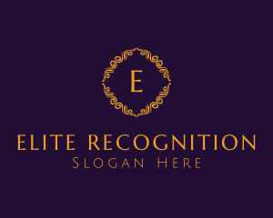 Elegant Frame Salon logo design