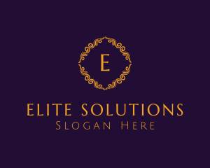 Elegant Frame Salon logo design