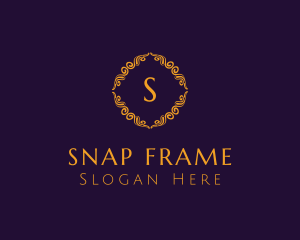 Elegant Frame Salon logo design