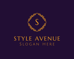 Elegant Frame Salon logo design