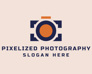 Camera Lens Photography logo design