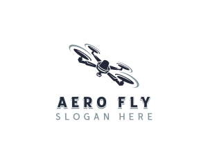 Aerial Quadcopter Drone logo