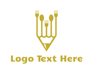 Golden Pencil Cutlery logo