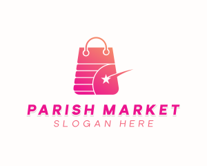 Market Online Shopping logo design