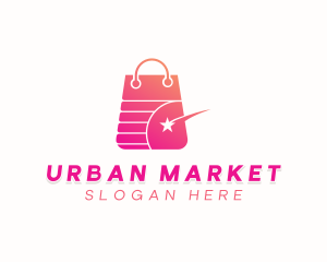 Market Online Shopping logo design