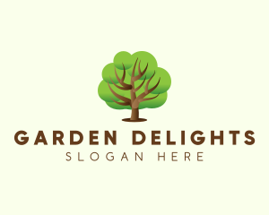 Eco Oak Tree Environmental  logo design