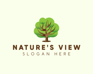 Eco Oak Tree Environmental  logo design