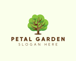 Eco Oak Tree Environmental  logo design