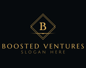 Premium Elegant Diamond logo design