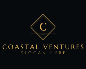 Premium Elegant Diamond logo design