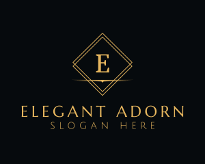 Premium Elegant Diamond logo design