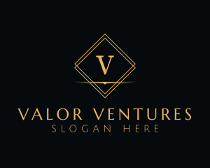 Premium Elegant Diamond logo design