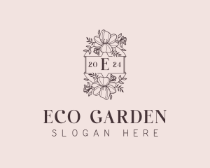 Wedding Event Florist logo design