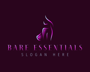 Erotic Woman Body logo design