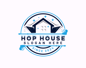 Pressure Wash House logo design