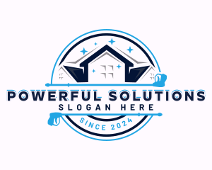 Pressure Wash House logo design