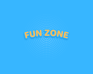 Fun Cartoon Dots logo design