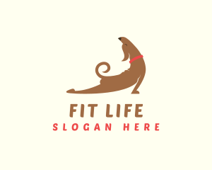 Yoga Exercise Dog logo