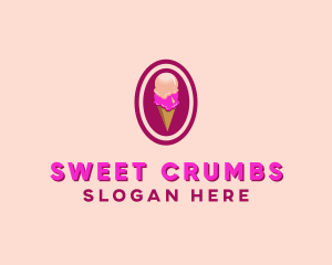 Ice Cream Parlor logo design