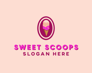 Ice Cream Parlor logo design