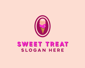 Ice Cream Parlor logo design