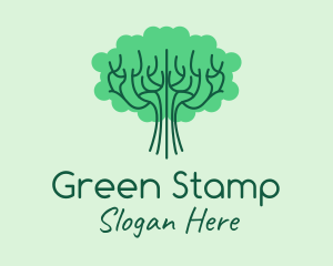 Green Tree Park  logo design