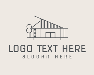 Minimalist House Architecture logo