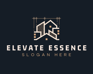 Architect Blueprint Residential logo