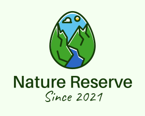 Nature Park Egg logo design