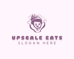 Cupcake Pastry  Cafeteria logo design