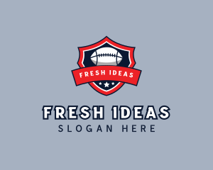 Football Athletic Team logo design