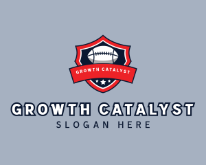 Football Athletic Team logo design