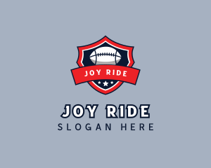 Football Athletic Team logo design