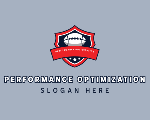 Football Athletic Team logo design