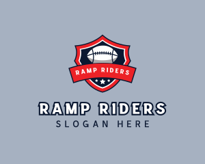 Football Athletic Team logo design