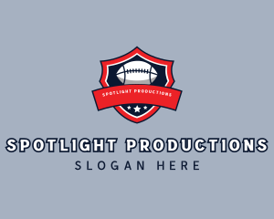 Football Athletic Team logo design