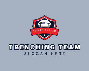 Football Athletic Team logo design