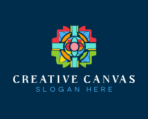 Mosaic Art Creative logo design