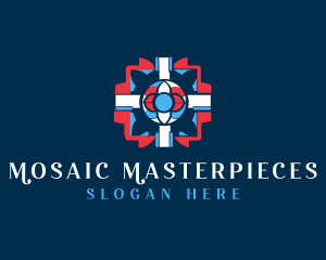 Church Mosaic Art logo design