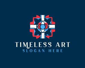 Church Mosaic Art logo design