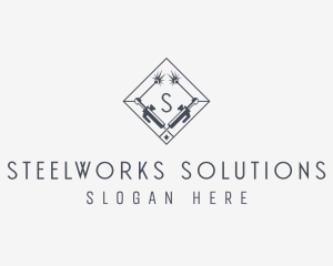 Welding Torch Fabrication logo design